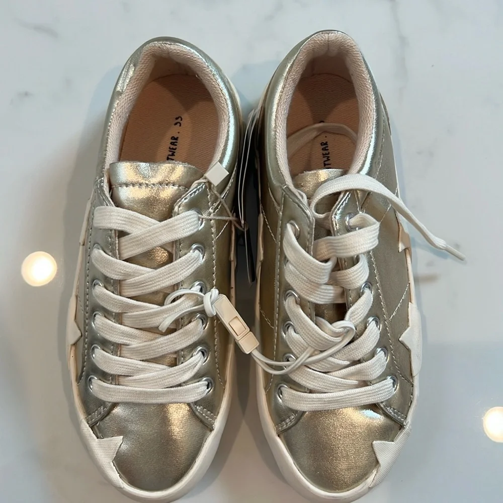 Zara sneakers sparkly